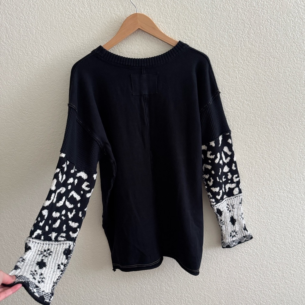 We The Free Tiger Style Cuff Sweater Thermal NWT Medium - Picture 4 of 4